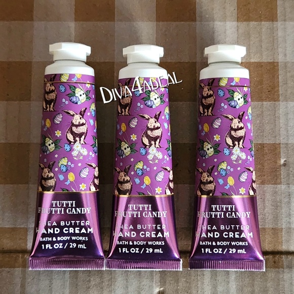 3x Bath & Body Works TUTTI FRUTTI CANDY 1oz Mini Hand Creams - Picture 1 of 1